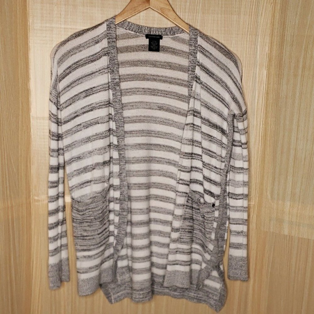 Calvin Klein Jeans Open Front Long Sleeve Cardigan